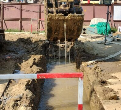 Slurry pannel no 08 2nd bite 12 MTR running